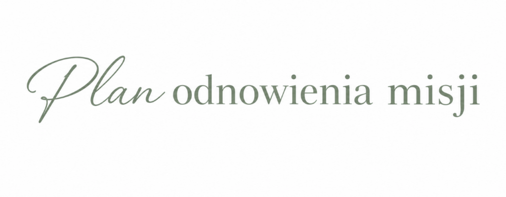 Plan odnowienia misji plan1